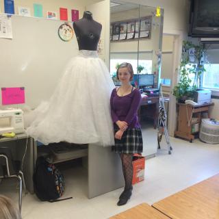 New Gown-Archbishop O'Leary High School